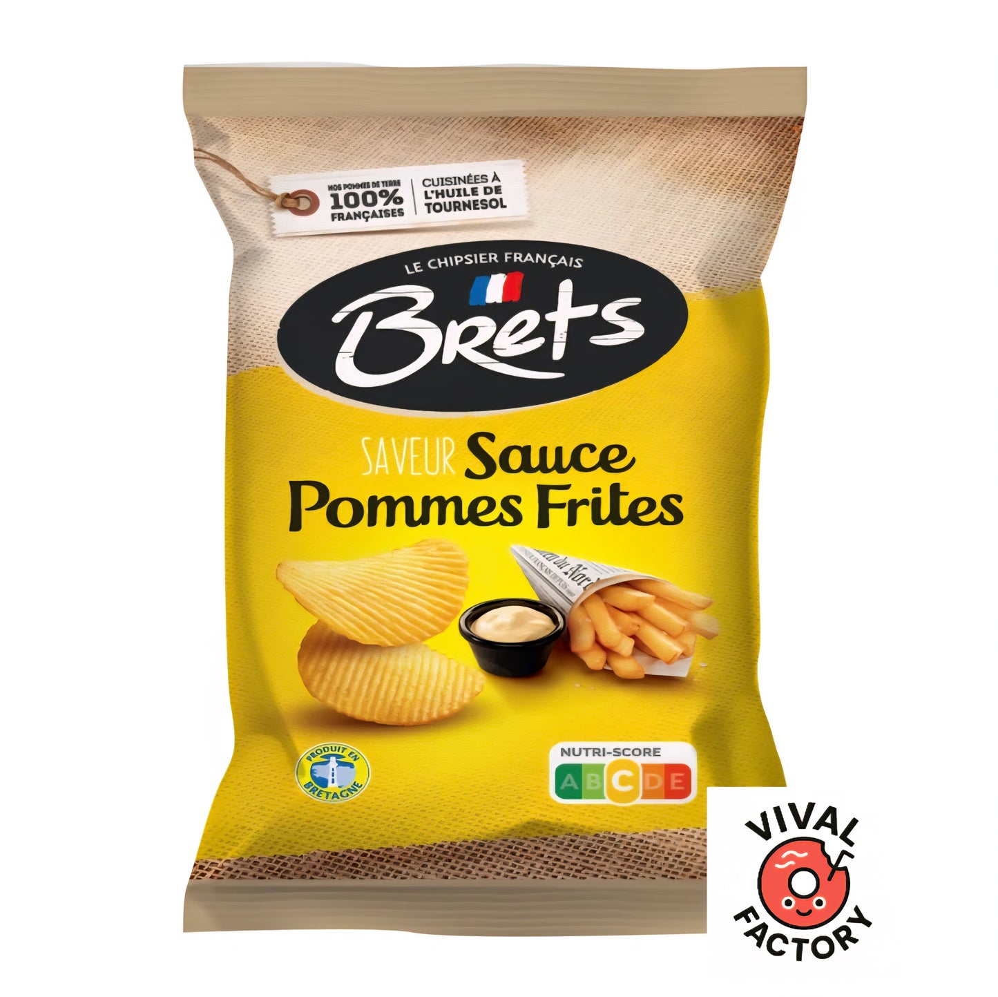Chips Brets sauce pomme frite