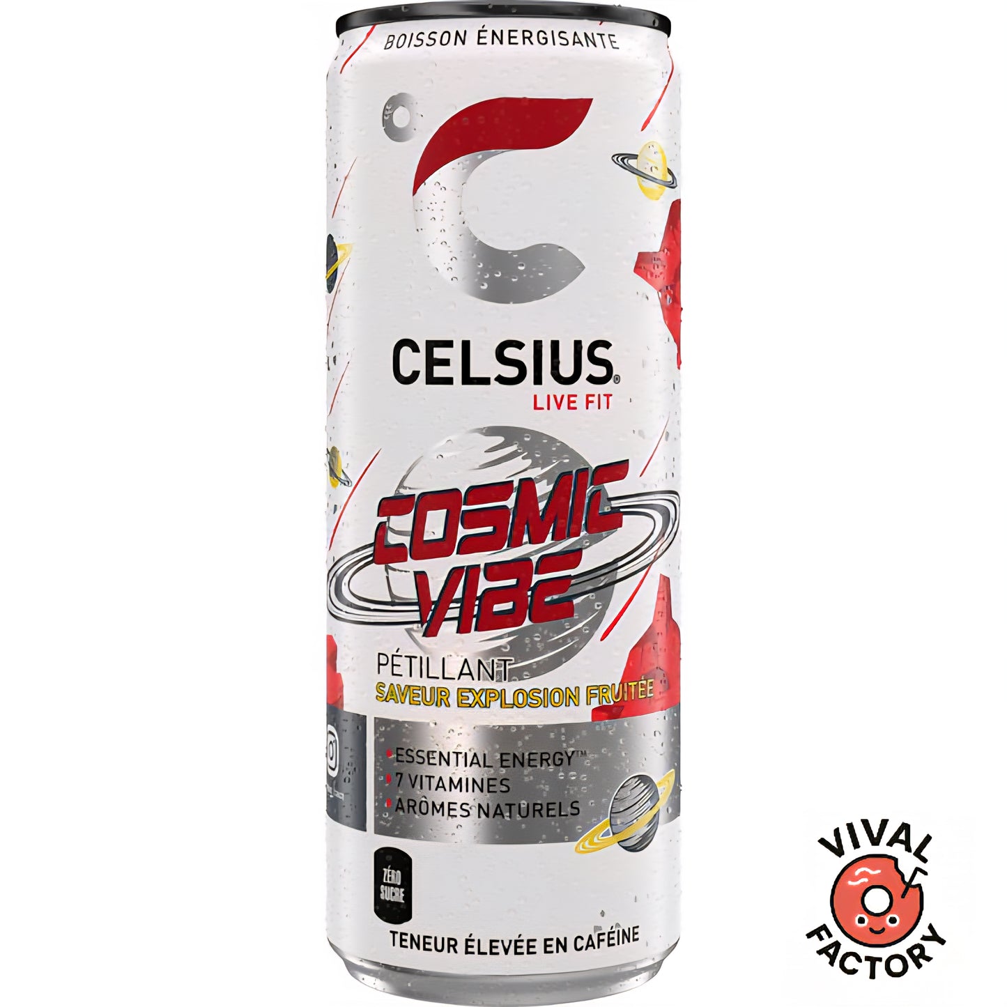Boissons énergisante Celsius cosmic vibe