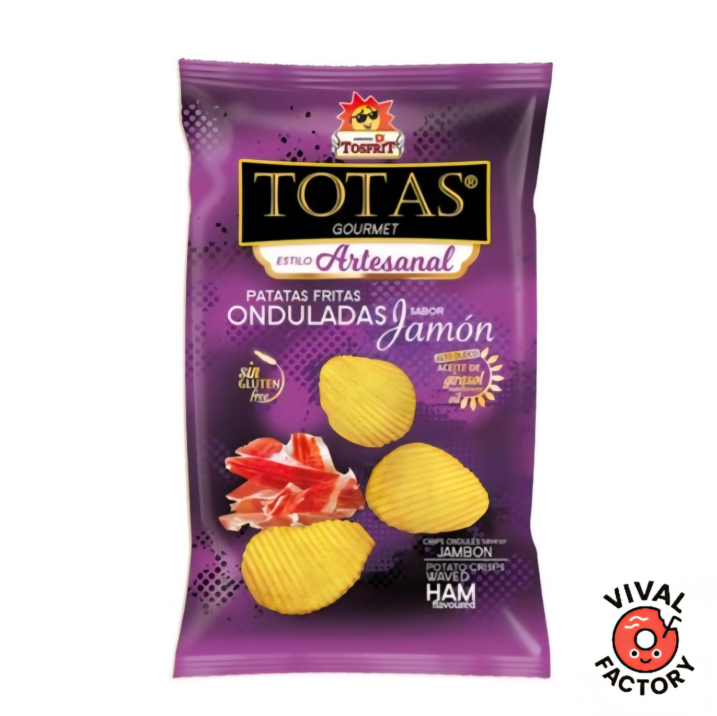 Chips saveur Jambon Totas