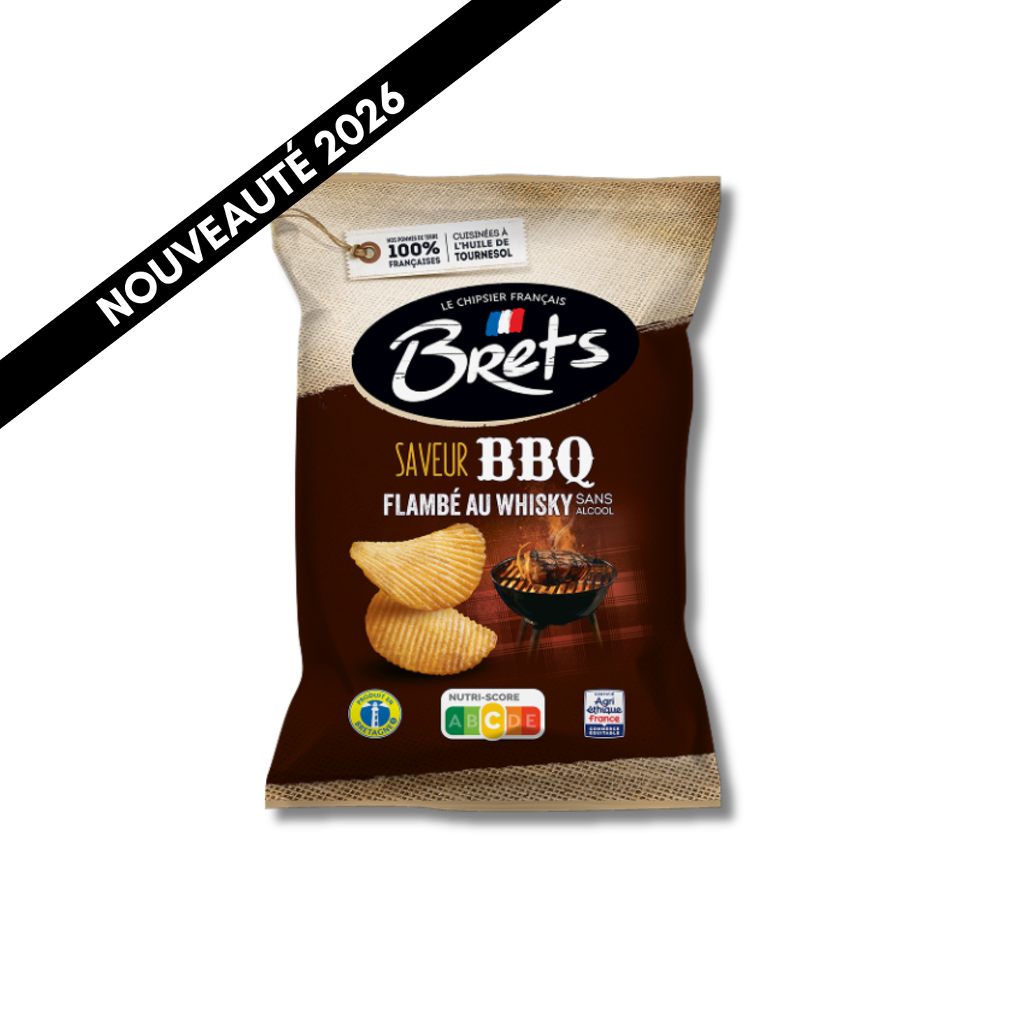 Chips Brets BBQ Whisky