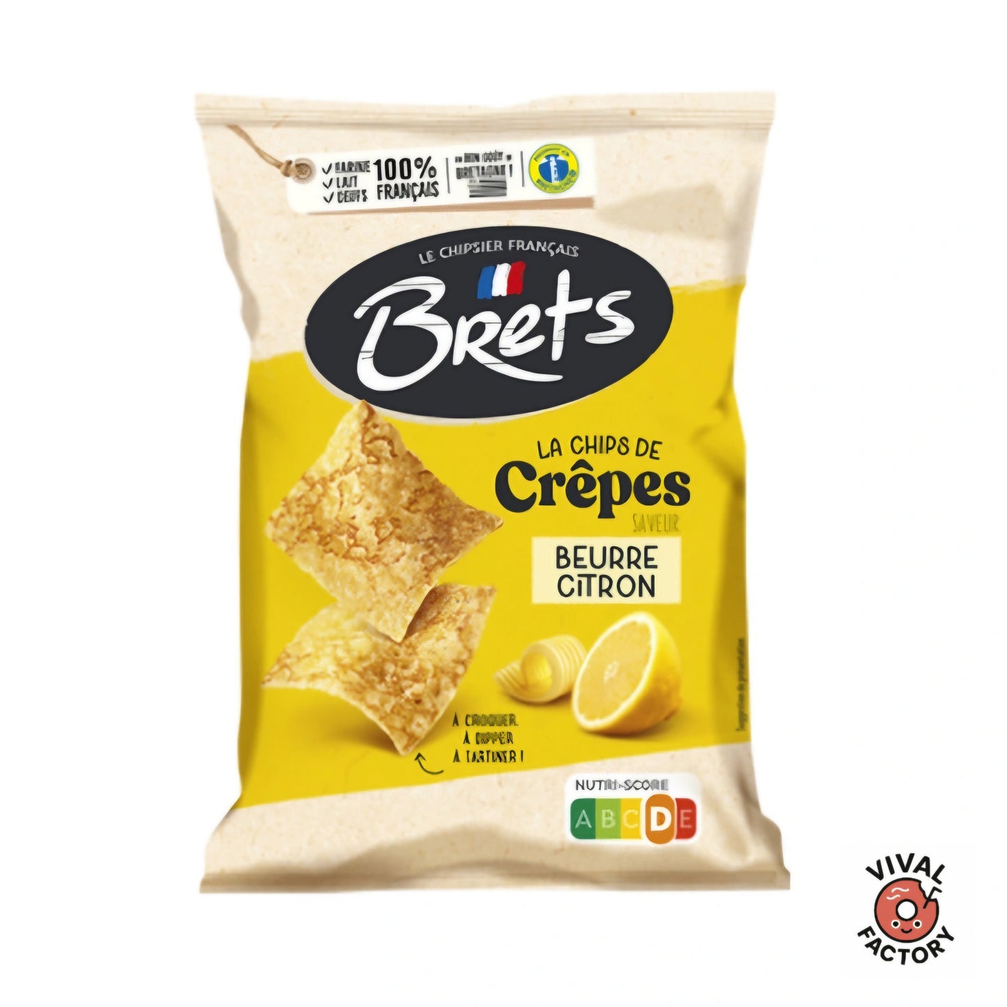 Chips de crêpes Citron