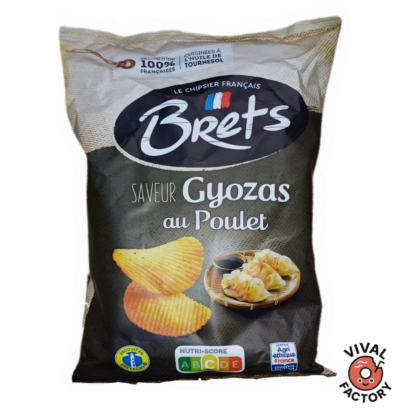 Chips Brets Gyozas au Poulet