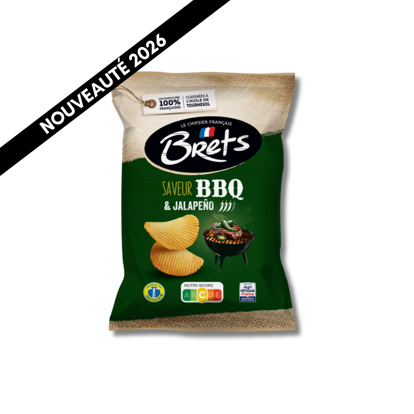 Chips Brets BBQ Jalapeño