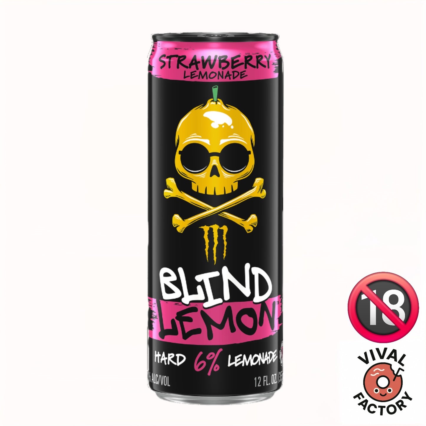 Monster Blind Lemon 6% Strawberry