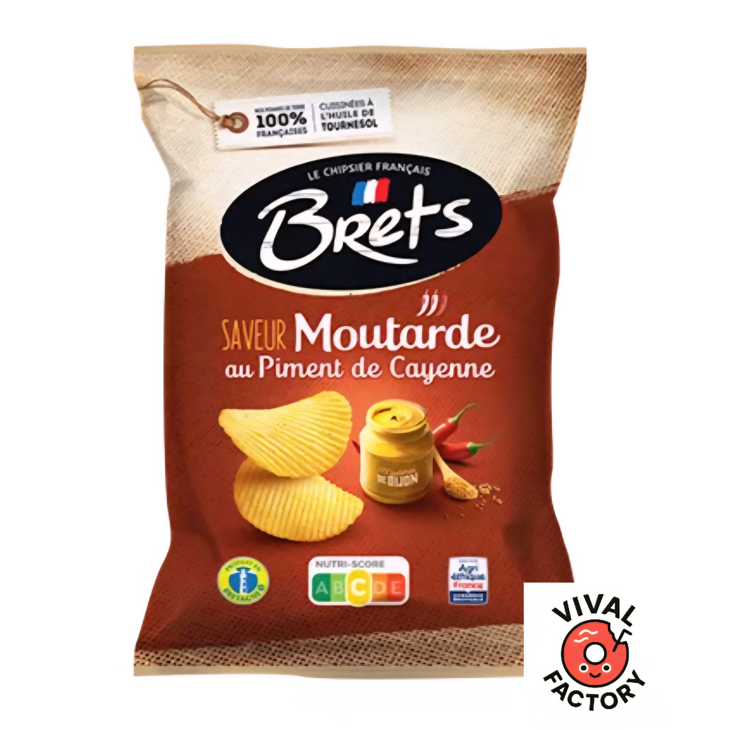 Chips Brets moutarde au piment de Cayenne