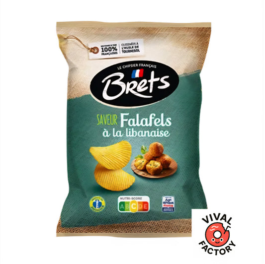 Chips Brets falafels à la Libanaise