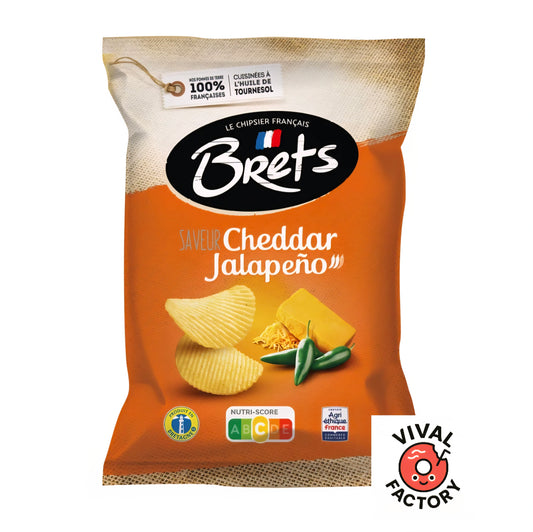 Chips Brets cheddar jalapeño
