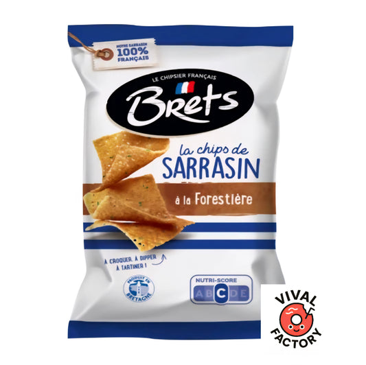Chips Brets sarrasin saveur forestière