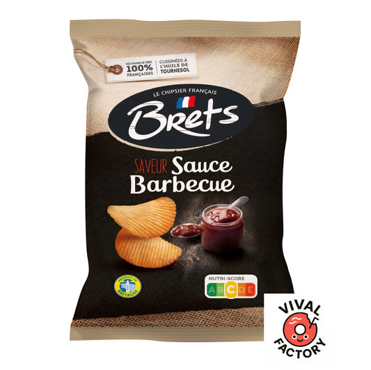 Chips Brets sauce barbecue