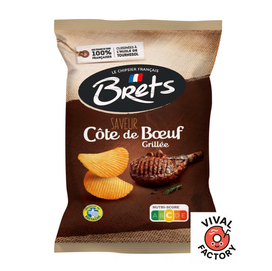 Chips Brets côte de boeuf grillée