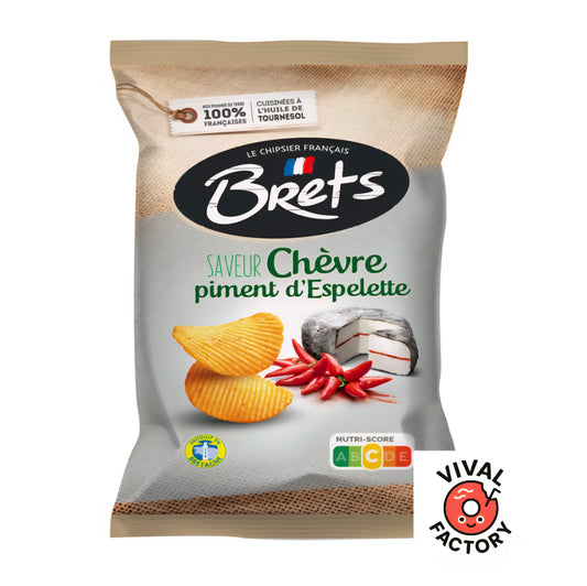 Chips Brets chèvre et piment d'Espelette