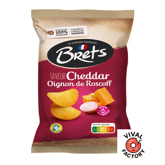 Chips Brets cheddar et oignon de Roscoff