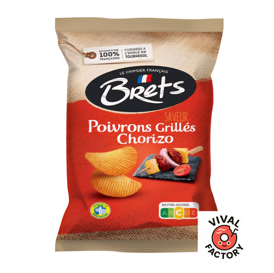 Chips Brets poivrons grillés chorizo