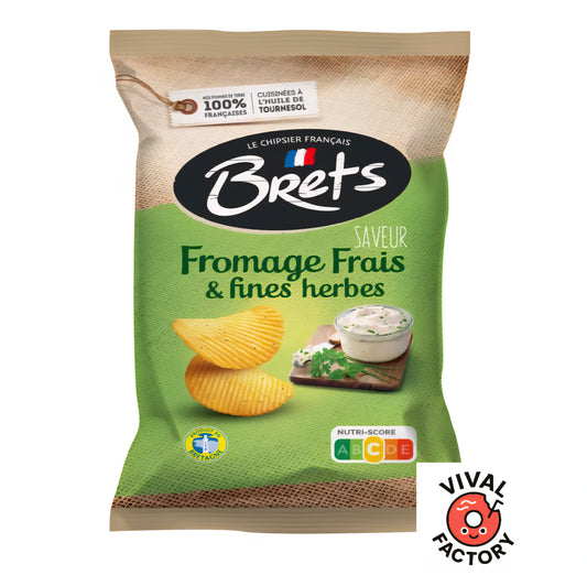 Chips Brets Fromage frais et fines herbes