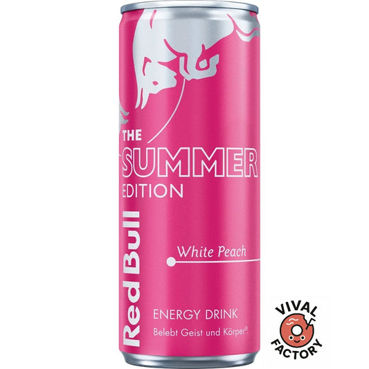 Red Bull white perzik smaak