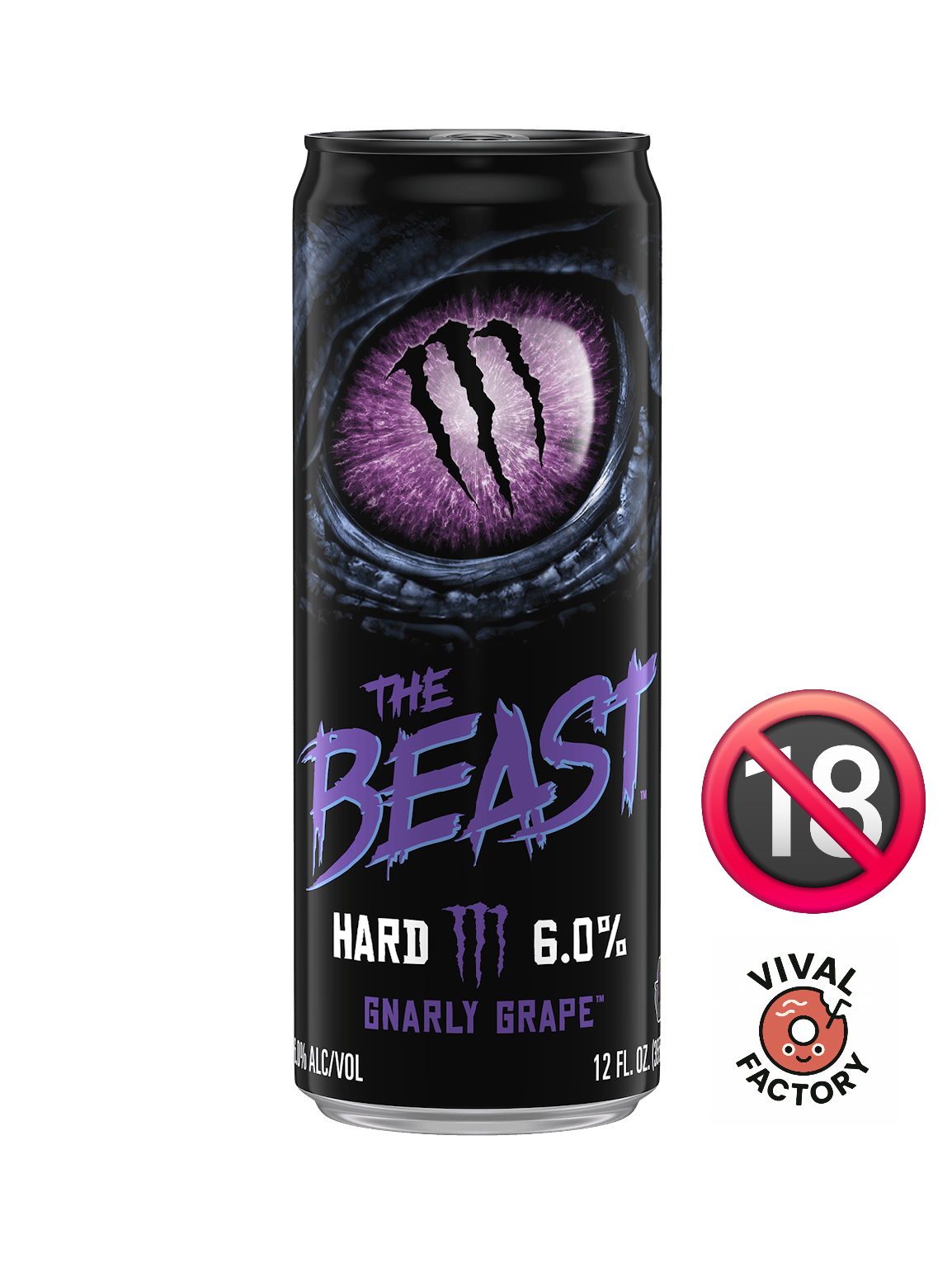 Monster The Beast Gnarly Grape