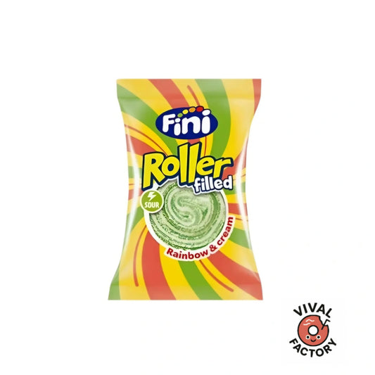 Fini Roller Filled Rainbow & cream