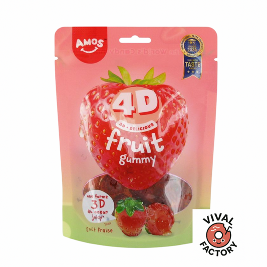 Fruit gummy 4D fraise