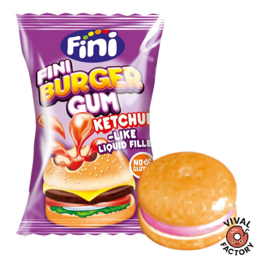 Mini burger gum