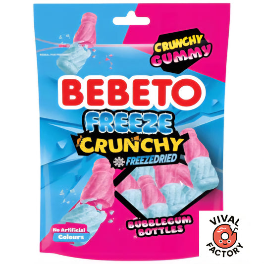 Bebeto crunchy freeze bubblegum bottle
