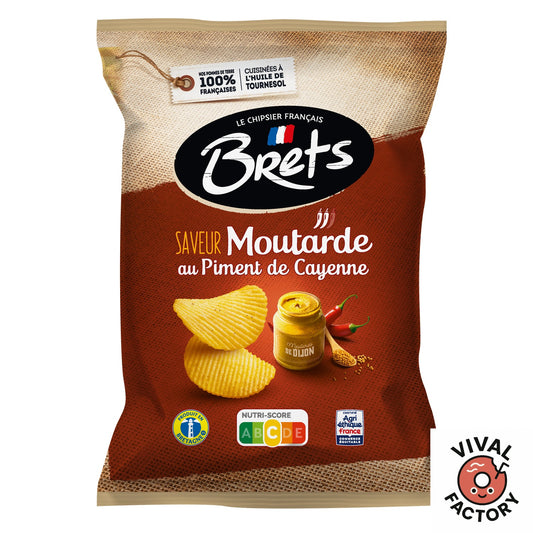 Chips Brets Moutarde Piment de Cayenne