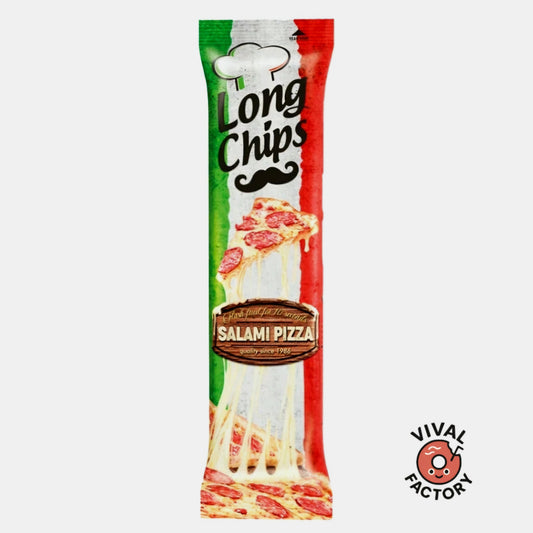 Long Chips Salami Pizza