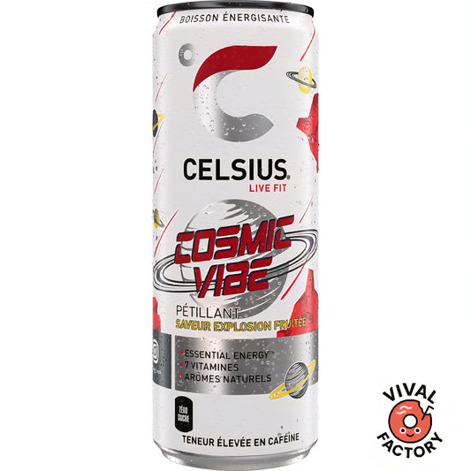 Boissons énergisante Celsius cosmic vibe