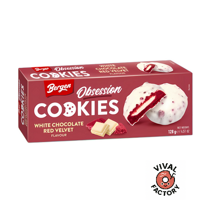Cookies obsession White chocolate & red velvet