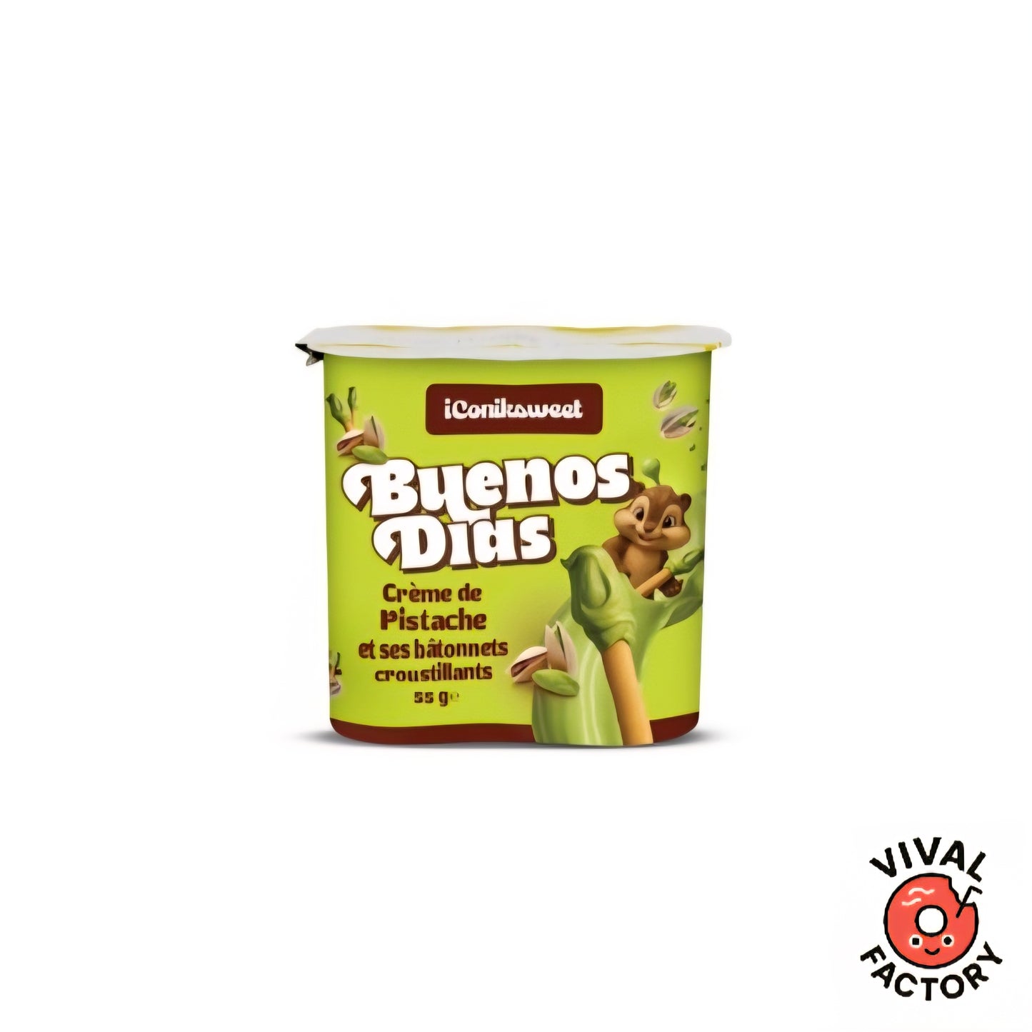 Buenos dias sticks & crème de Pistache iconiksweet