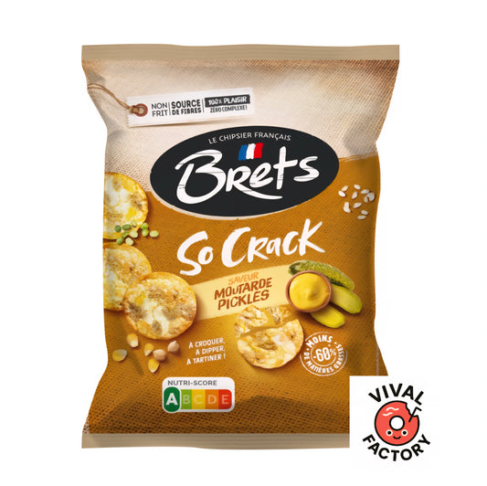 So Crack moutarde pickles Brets