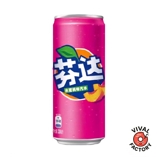 Fanta Pêche Blanche Chine can