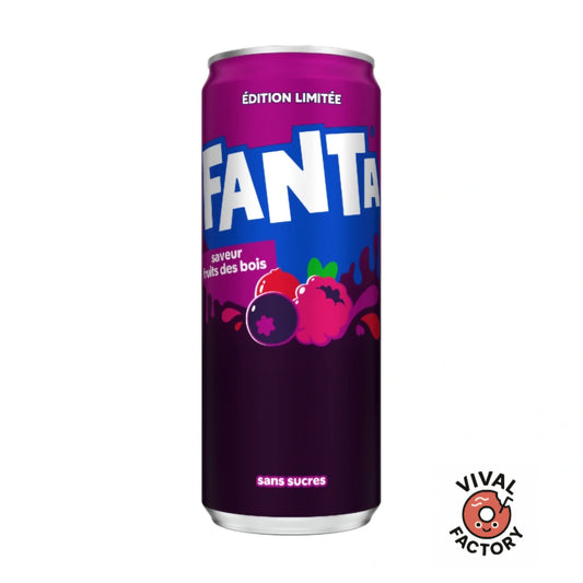 Fanta saveur Fruits des bois