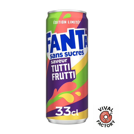 Fanta Tutti Frutti sans sucres
