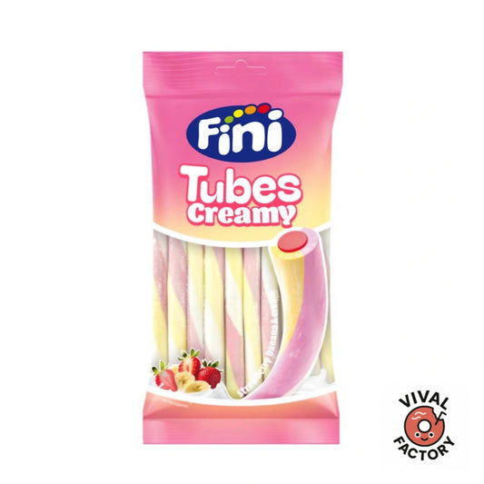 Tubes creamy fraise banane