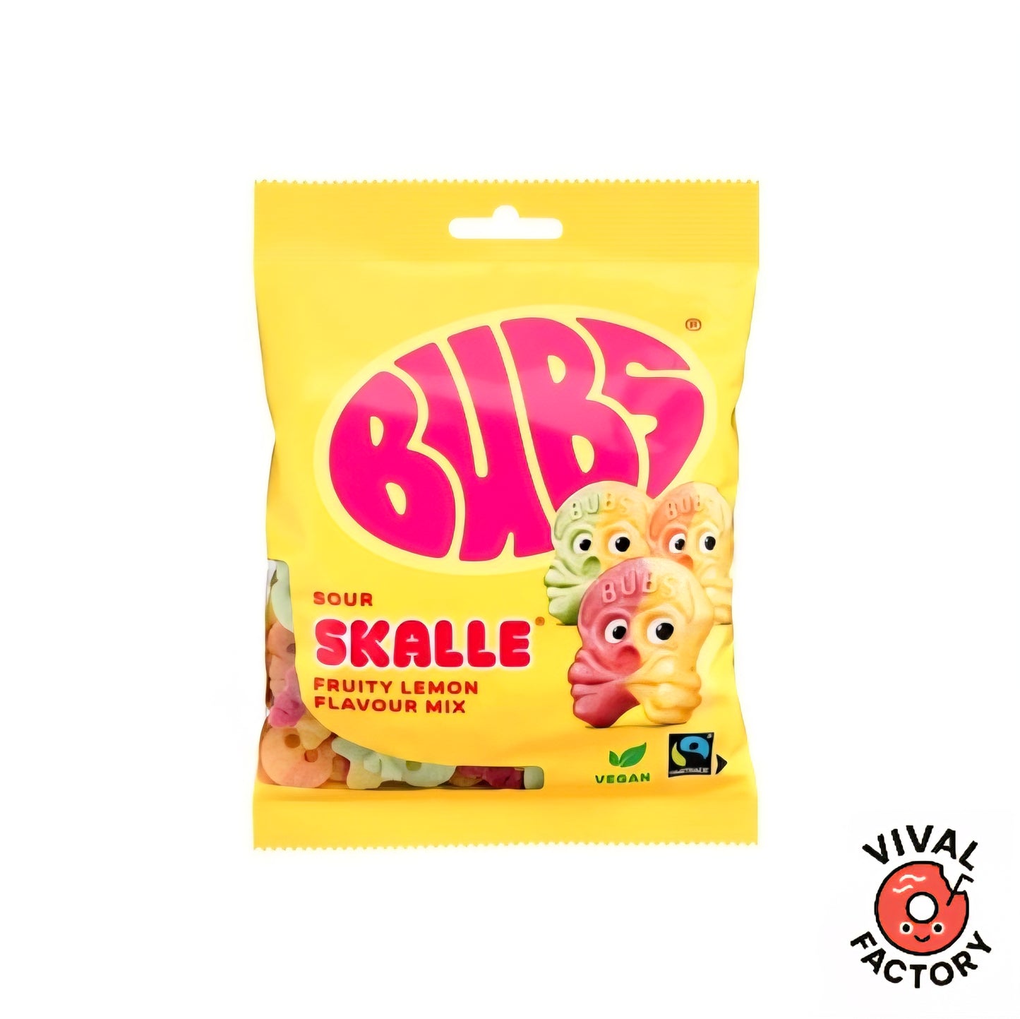Bubs Fruity Lemon Skalle