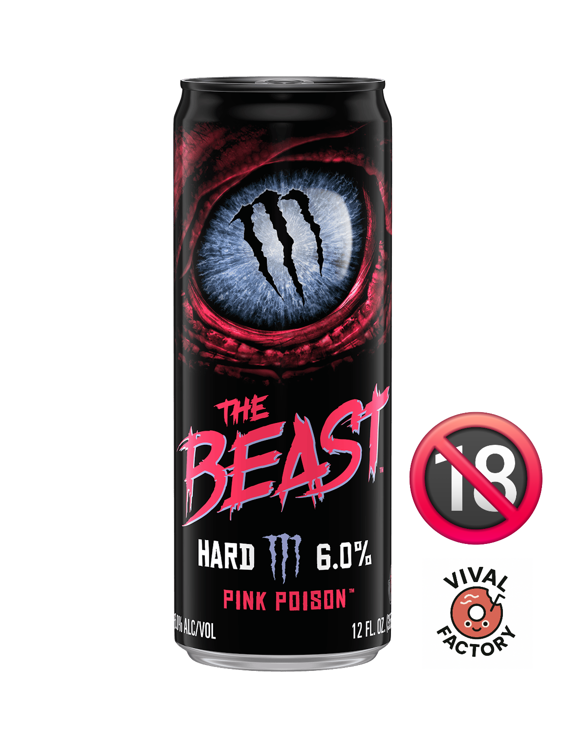 Monster The Beast Pink Poison