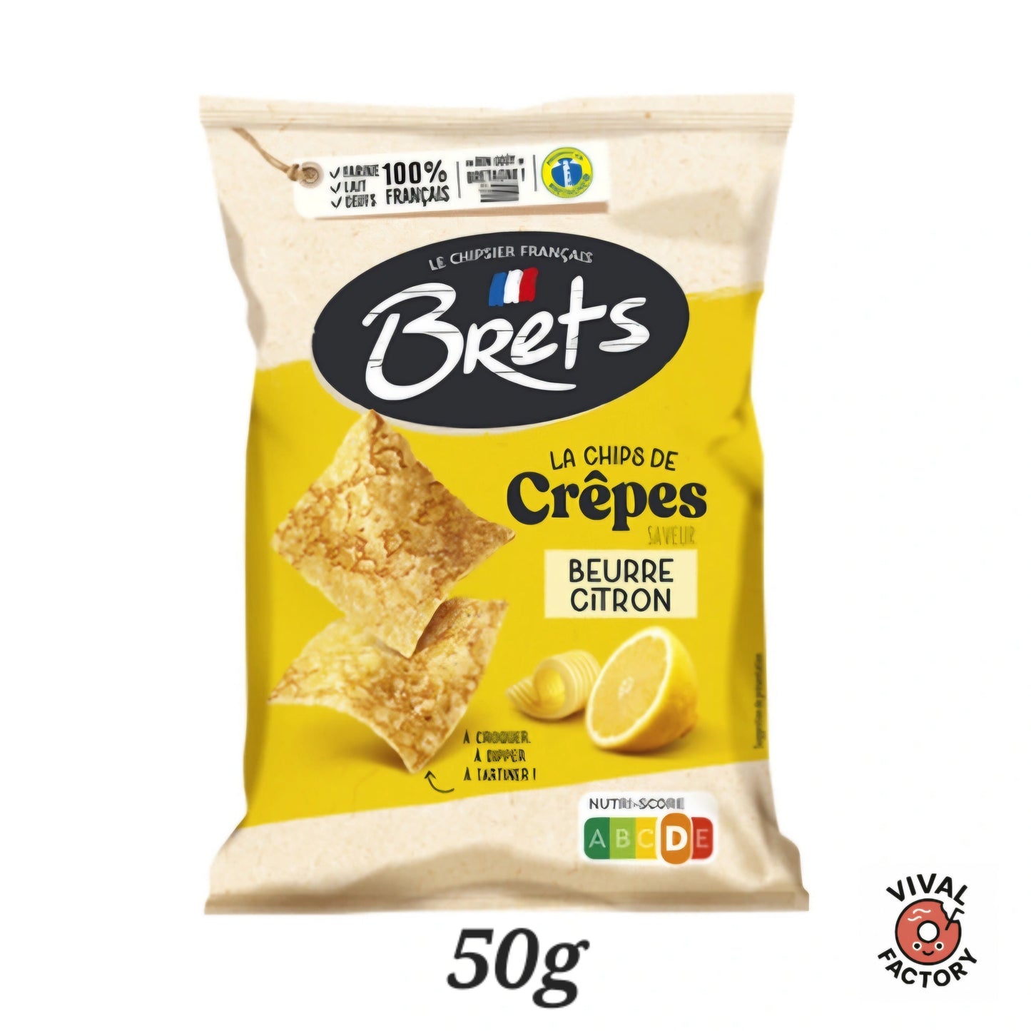 Chips de crêpes Citron