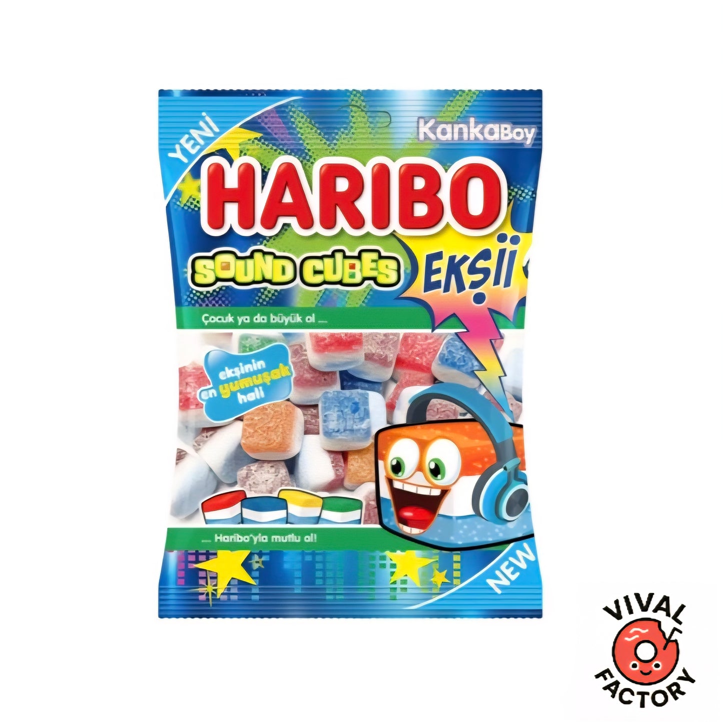 Haribo Sound cubes