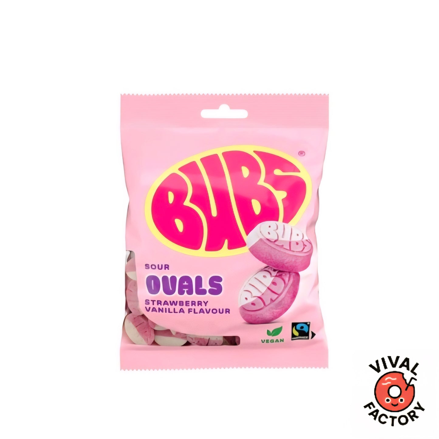 Bubs ovals Vanille Fraise