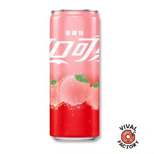 Coca Cola pêche blanche Chine