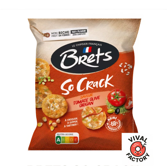 So Crack tomate olive et origan Brets
