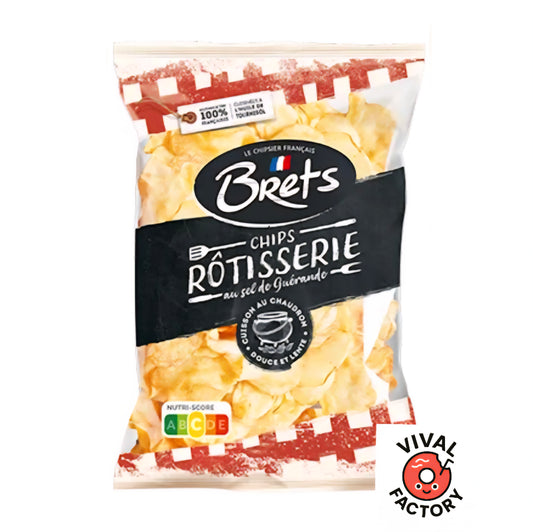 Chips Rôtisserie au sel de Guérande Brets