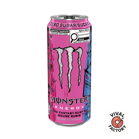 Monster Energy Ultra Fantasy Ruby Red édition Canadienne