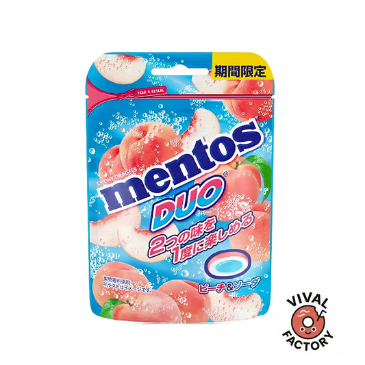 Mentos 2en1 pêche et soda