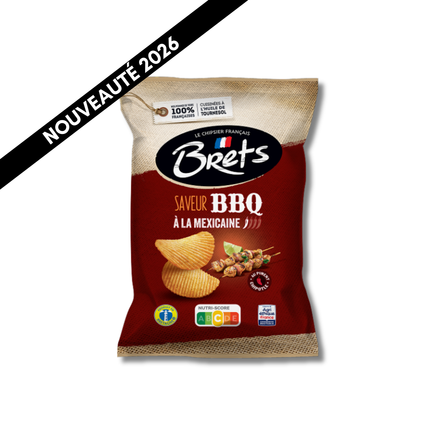 Chips Brets BBQ Mexicaine