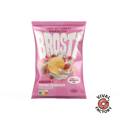Chips Brosti Fraise Chantilly